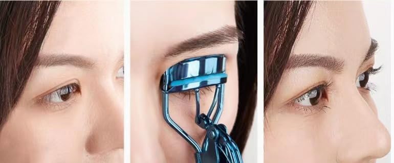 1 Set Blue Eyelash Curlers for Women Eyelash Curler with 4 Replacement Refill Pads Lash Curler Premium Quality Eye Lash Curler Makeup Eyelashes Tool to Curl and Lifted Lashes Eye - Image 7