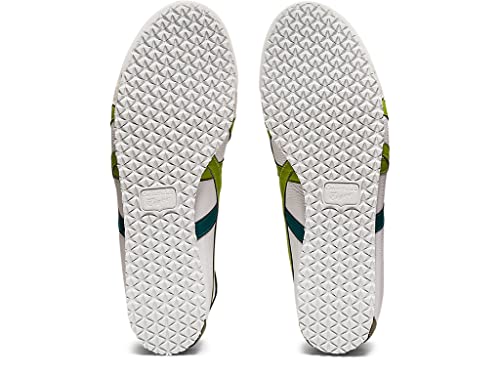 Onitsuka Tiger Unisex Mexico 66 Shoes, White/Herbal Garden, 9.5