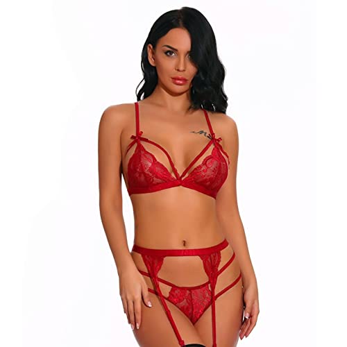 Lingerie érotique 3 pièces pour sublimer vos courbes sans inconfort
