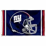 New York Giants New Helmet Grommet Pole Flag