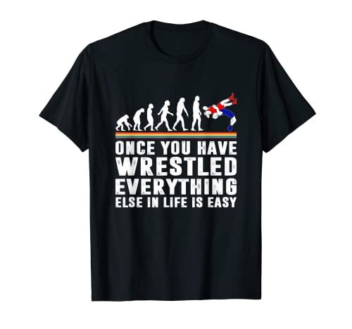 Wrestling Artes Marciales & Wrestlers Fan Evolution Camiseta