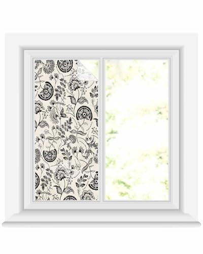 Vinilo Decorativo Negro para Ventanas 19.6x39.3 pulgadas miniatura 2