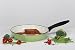 Produktbild Krüger Karl Juist Emaille-Pfanne, grün/Creme, 20 cm