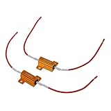 2X RESISTENCIAS PARA INTERMITENTES LED 8 ABRAZADERA DE CABLE