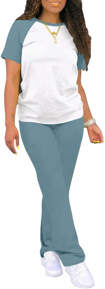 Nimsruc Two Piece Sets for Women Casual Jogging Suits