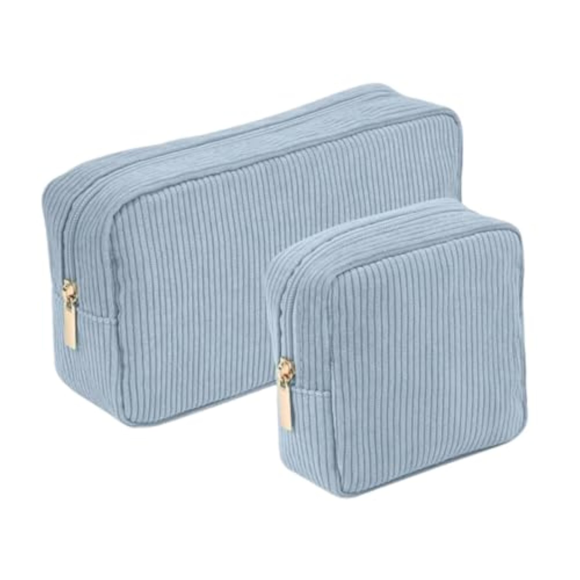 Cute Portable Travel Makeup Bag for Business Trips, Blue
