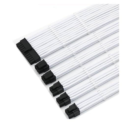 4mm�X���[�u 1x24�s���A2x4+4(8�s��) CPU�A3xPCIE 6+2P GPU �v���~�A���R���s���[�^ �x�[�V�b�N PSU �����P�[�u���L�b�g �d���R�[�h(30cm,O 15A)