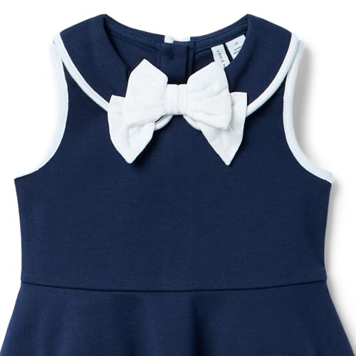 Janie and Jack Girls' The Classic Bow Ponte Dress2