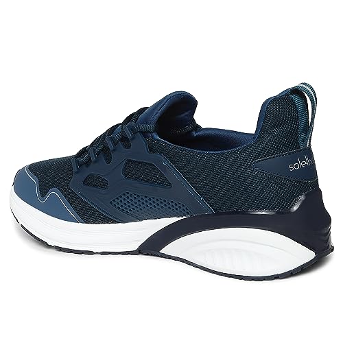 Image of SOLETHREADS Racer Athleisure Sneakers Shoes for Men | Lightweight |Trendy| High Ankle Shoes | Memory Foam Sole | Cushioned Insole | Slip-Resistance | Premium Sneakers Shoes for Men