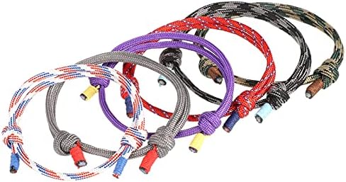 QINREN Nautical Braided Bracelet, 6pcs Handmade Braided Bracelet Set Navy Anchor Nylon Rope String Bracelet for Men Women Charm Bracelet Friendship Bracelet Woven Wristbands Bracelet Adjustable