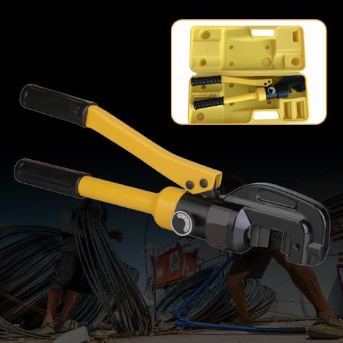 Handheld Hydraulic Rebar Cutter cuts Hydraulic Bolt Cutter 4-16mm 8 Ton Can Cut Screw Thread Steel Round Steel Low Carbon Steel and Medium Carbon Steel - Image 2