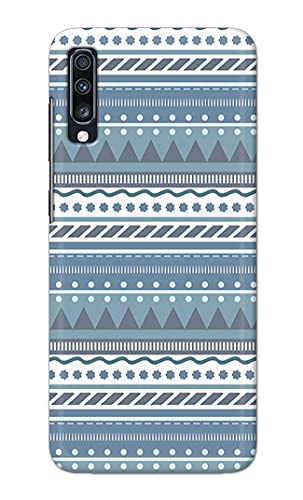 Image of Printed Hard Back Cover Case for Samsung Galaxy A70 | Samsung Galaxy A70s Back Cover (Seamless Geometric Tribal Pattern) -1803