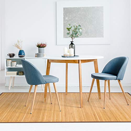 Giantex 5'X8' Bamboo Area Rug Floor Carpet Natural Bamboo Wood Indoor 60” X 96” Area Rug #TOP4