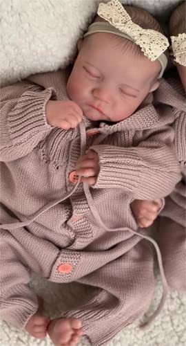 Zero Pam Rebrorn Baby Baby Dolls Realistic Newborn Babies 19 Inch Sleeping Silcione Baby Dolls That Look Real Lifelike Reborn Toddler Dolls Girls Gift #TOP3