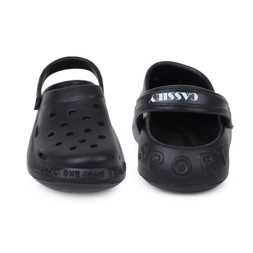 Image of CASSIEY Soft Men's Classic Casual Clogs /Sandals with Adjustable Back Strap for Adult Gents /Boys