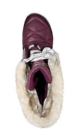 Columbia Columbia Women's Powder Summit II Mid Waterproof Winter Boots -25F (7) Maroon