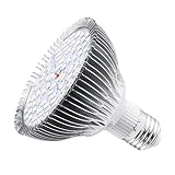 WYNA LED Pflanzenwachstum Licht, E27 Künstliches Sonnenlicht wachsen Licht, 30W 50W 80W wachsen Glühbirne, für Garten-Blumen Gewächshaus hydroponischen Nursery,30w