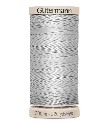 Gutermann Quilting Thread 220 Yds: Tuskegee Grey miniatura 1