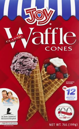 Joy Cone, Waffle Cone, 7 Ounce (Pack of 1)