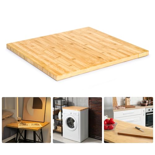 24'x25' Butcher Block Countertop, DIY Bamboo Countertop, 1.2'' Thick Waterproof Table Top, Used as Cutting Board, Stovetop Cover, Office Desk Top, Dining Room Table, Laundry Counter, Kitchen Counter