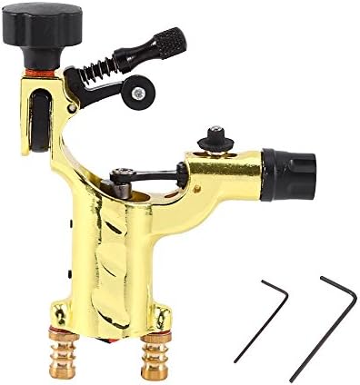 Tattoo Machine, Tattoo Dragonfly Rotary Tattoo Machine Gun,11000R/Minute Electric Rotary Liner Shader Tattoo Strong Motor Gun Permanent RCA Cord Artist Makeup Tool Makeup Tool