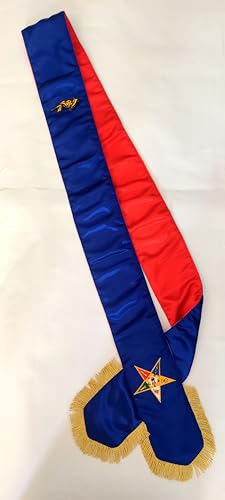 Generic Masonic OES Five Color Sisters Customize Sash - Complete Sash Set, standard2