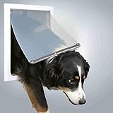 Abschließbar mit abnehmbarer Metall-Rückwand, die auch vor Eindringlingen und schlechtem Wetter schützt.