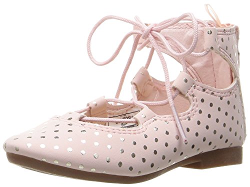 OshKosh B'Gosh Karlie Girl's Flat, Pink, 8 M US Toddler