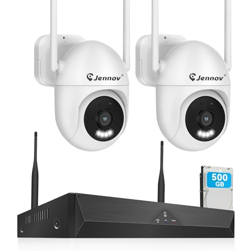 Amazon.co.jp: JENNOV 防犯カメラ 屋外 800万画素対応可 360°広角撮影