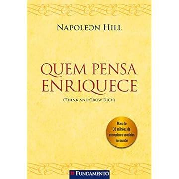 Capa do livro Quem Pensa Enriquece