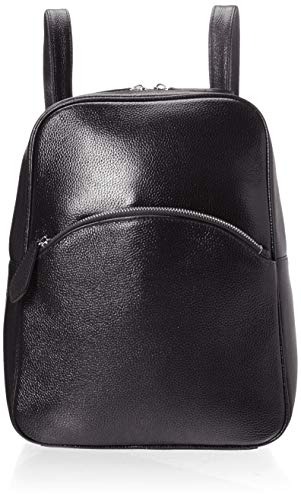 HESHE Leather Purses for Women Designer Crossbody Bag Shoulder Handbag Anti Theft Casual Satchel Bags (Black)