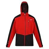 Cappuccio attaccato Regatta Highton Str JktII uomo Highton Str JktII, Siviglia Rosso/Nero, 3XL