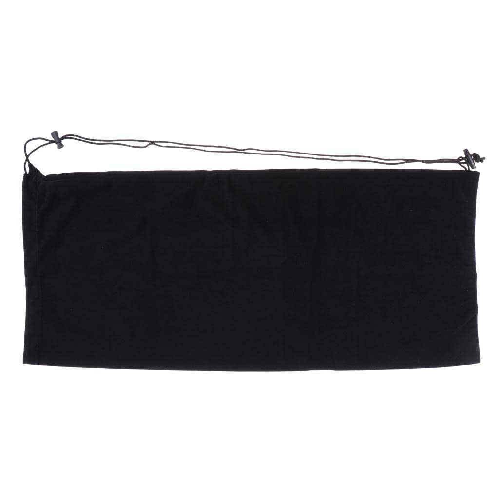 Badminton Tennis Racket Cover Suede Drawstring Carry Case for Racquet Storage with Pocket Shoulder Strap Sports Protection Pouch-image-15
