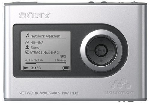 Image of Sony NW-HD3 20GB Network Walkman / MP3 Digitial Audio Player - Silver
