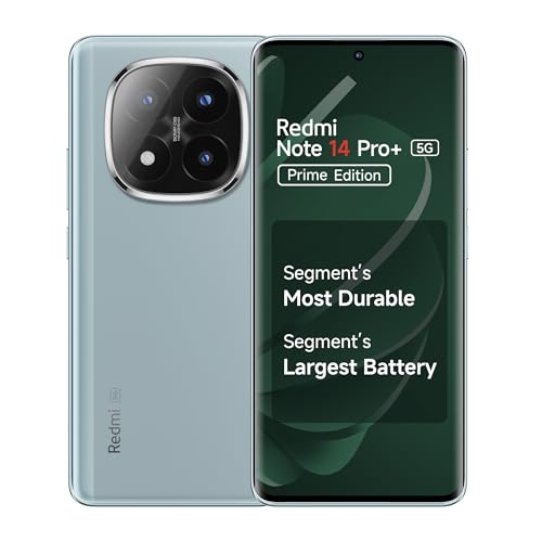 Redmi Note 14 Pro+ 5G Spectre Blue 8GB RAM 128GB Storage| 50 MP Triple Camera with Telephoto | Corning Gorilla Glass Victus 2 | IP 68 | SD 7s Gen 3 view 1