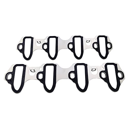 Image of Partsflow Intake Manifold Gasket For Buick Rainier For Cadillac Escalade ESV For Cadillac Escalade EXT For Cadillac Escalade For Chevrolet Colorado For Chevy SSR For Chevy Tahoe 4.8L,5.3L,6.0L,6.2L