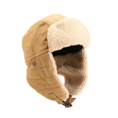 Sporgard Fliegermütze mit Ohrenklappen aus Wollmischgewebe,...