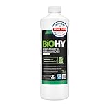 BiOHY Reinigungsmittel für Saugwischer mit Frischeduft (1l Flasche) | 1:200 Konzentrat für alle Nass-Trockensauger & Waschsauger | Für Fliesen, PVC, Parkett, Laminat & Teppich | Schaumarm
