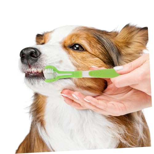 Cepillo de dientes para mascotas Mikikit pack de 5 piezas para limpieza dental de perros de casa 3
