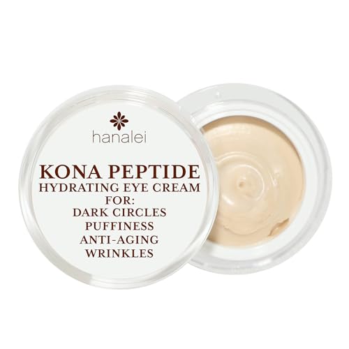 Hanalei Kona Peptide Eye Cream with Caffeine, 0.5 oz
