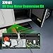 RV Step Motor Conversion Kit with “B” Linkage Gearbox Compatible with Lippert Kwikee Electric 28, 31, 37 and 39 Series Motorhome Camper Steps & Gear Box Stair Motor Kit Replace 379769 379161 676061