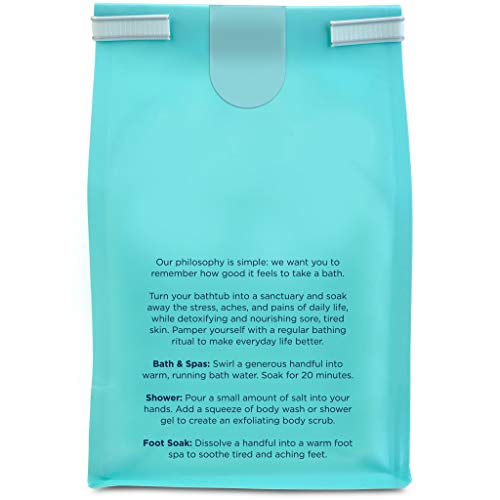 Muscle Soak Bath Salts 2 lb. Luxury Bag San Francisco Salt Company