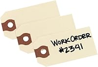 Avery 12301 Unstrung Manila Shipping Tags, 2-3/4" x 1-3/8", 1000 Count - Durable 11.5 pt. Hang Tags for Shipping & Crafts