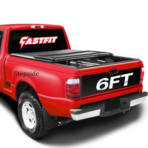 FASTFIT Soft Tri-Fold Tonneau Cover Fits 1993-2004 Ranger with Flareside/Stepside
