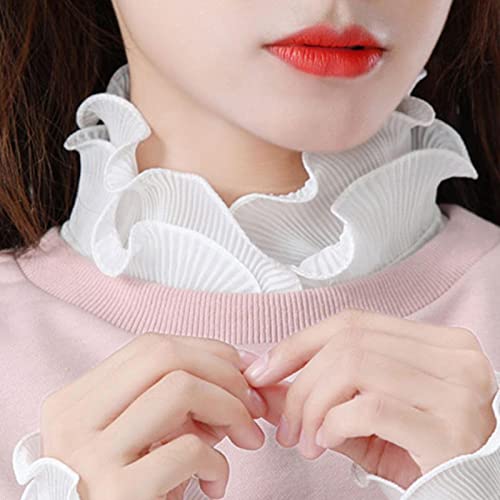 CALANDIS™ Fake Collars Detachable Peter Pan Half Shirt Ruffles Lapel Dickey Collar | Other Clothing Shoes & Accessories 3 41CD7k5CZjL