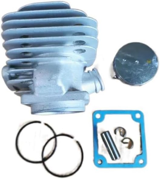 490 Cylinder Kit 43mm Fit For 490 488P 47.9CC 48CC Chainsaw Zylinder Piston Rings Clip OEM 22157-12110 A130002080
