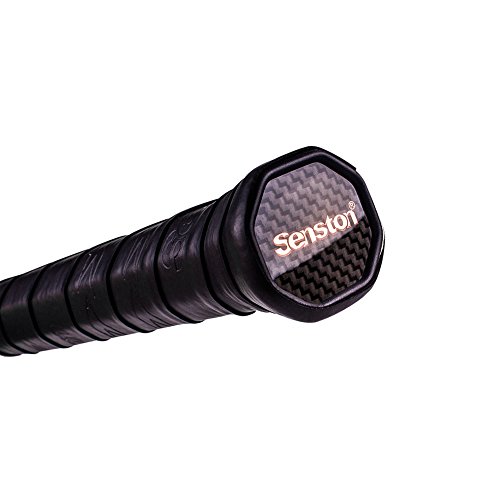 Senston Professional Woven Badminton Racket 100% Full Carbon High-Grade Badminton Racquet Including Racket Cover Black Color #TOP5