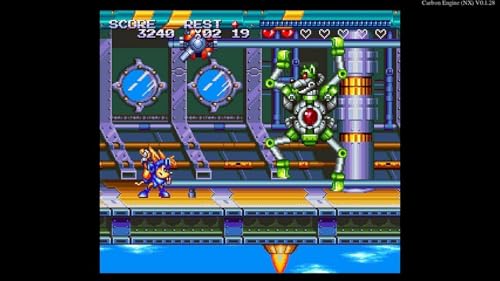 Rocket Knight Adventures Re:Sparked Switch compilation rétro fluide - 2
