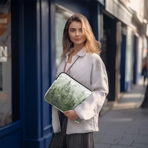 Funda para portátil de 13-14 pulgadas con diseño de árboles y protección impermeable miniatura 7