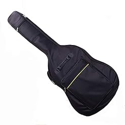 MQJ Sac À Dos de Guitare Acoustique de 40/41 Pouces Épaissie Plus Coton Coton Coton Bandoulière Réglable Bandoulière… - Les Beatles, Paul McCartney, John Lennon, RIngo Starr, George Harrison